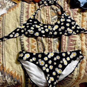 Black and white bikini for kids